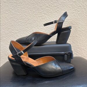 Miz Mooz Black Heeled Shoes